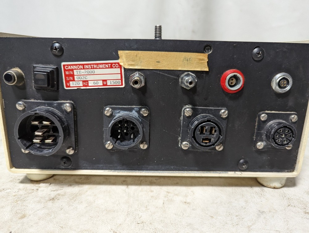 Cannon TE-2000 low-temperature bath