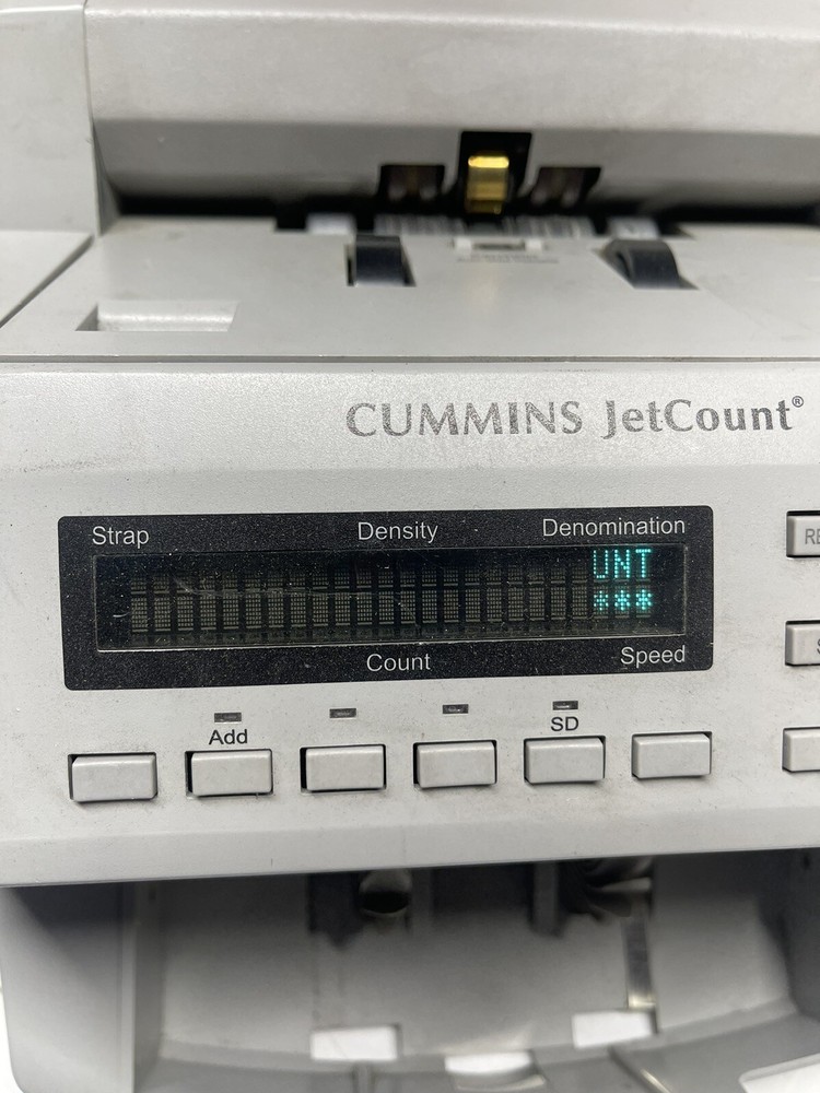 Cummins JetCount Bill Counter | Model 4022 | As Is.