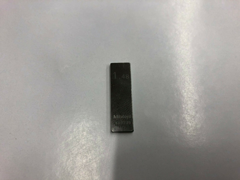 1.49mm Mitutoyo Steel Rectangular Gauge Gage Block