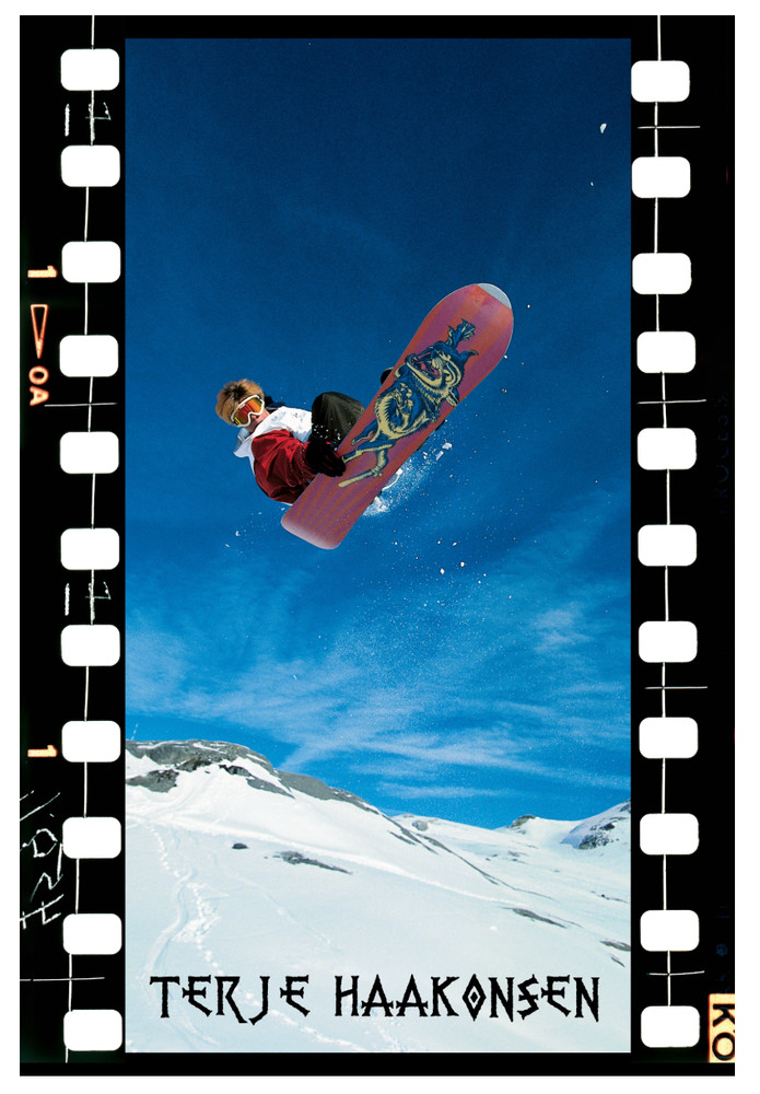 SNOWBOARDING STICKERS - featuring JAMIE - TERJE... ( Burton Snowboard Libtech