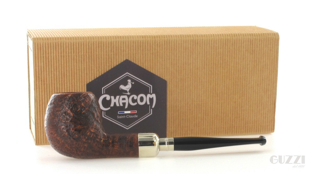 Pipe Chacom Spigot Sablée Brune 168 sandblasted shape apple  spigot