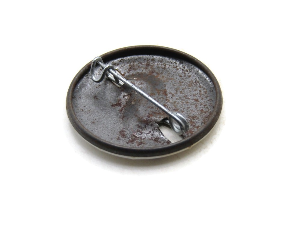 Vintage "Get Active" Slogan Pinback Button Retro 80s Pixelated Dot Matrix Font