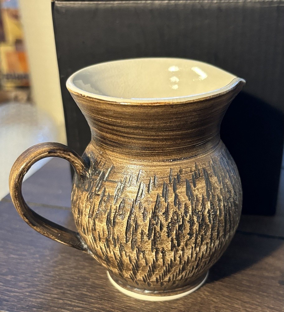 Bristow Studio Pottery Pitcher Signed by Artist