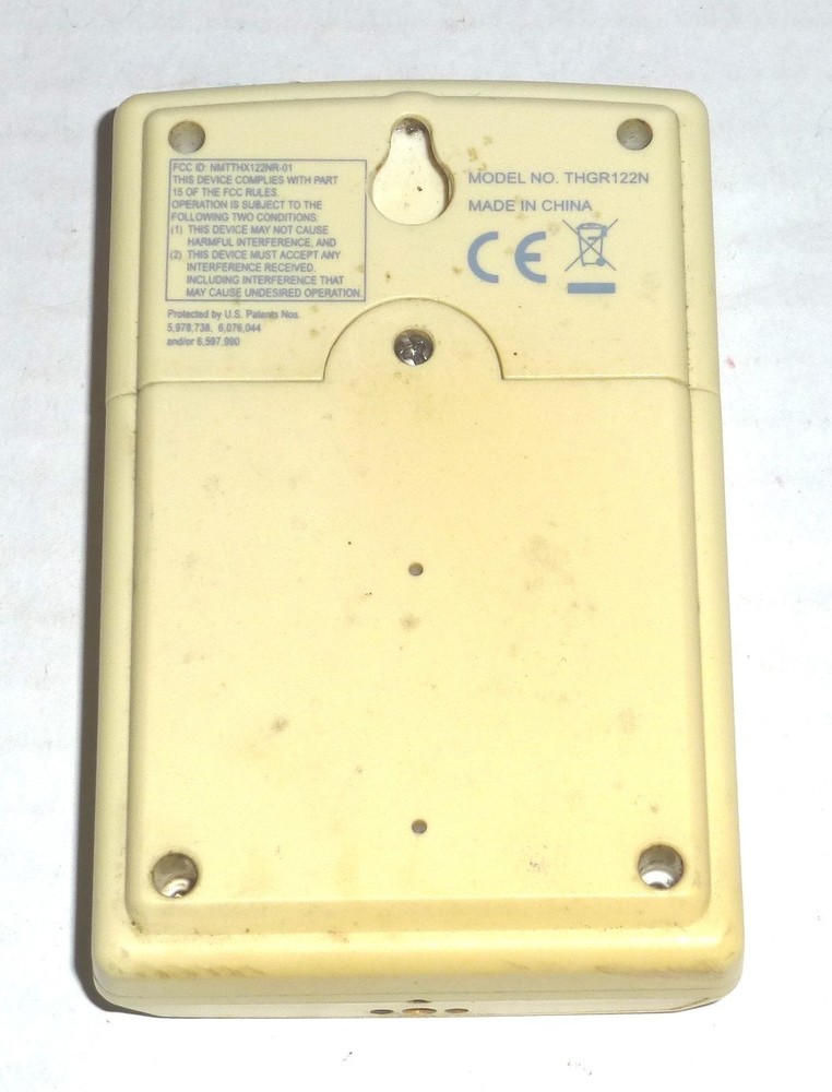 Oregon Scientific THGR122N Wireless Temperature & Humidity Sensor ONLY READ