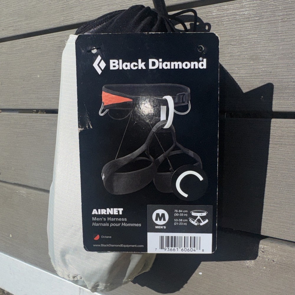 Black Diamond AirNet Harness - Men's Medium