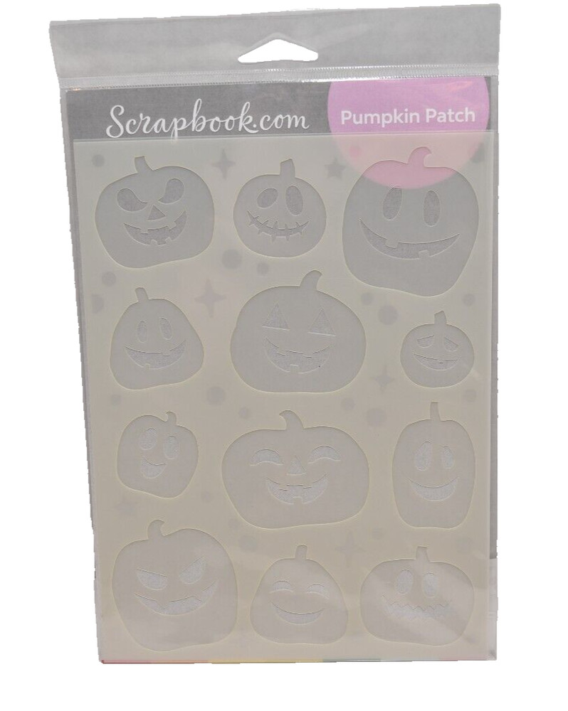 Scrapbook.com Pumpkin Patch Stencils sbc-ste22-14