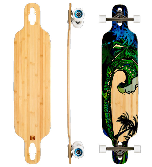 Green Giant Twin Tip is (Complete Longboard)