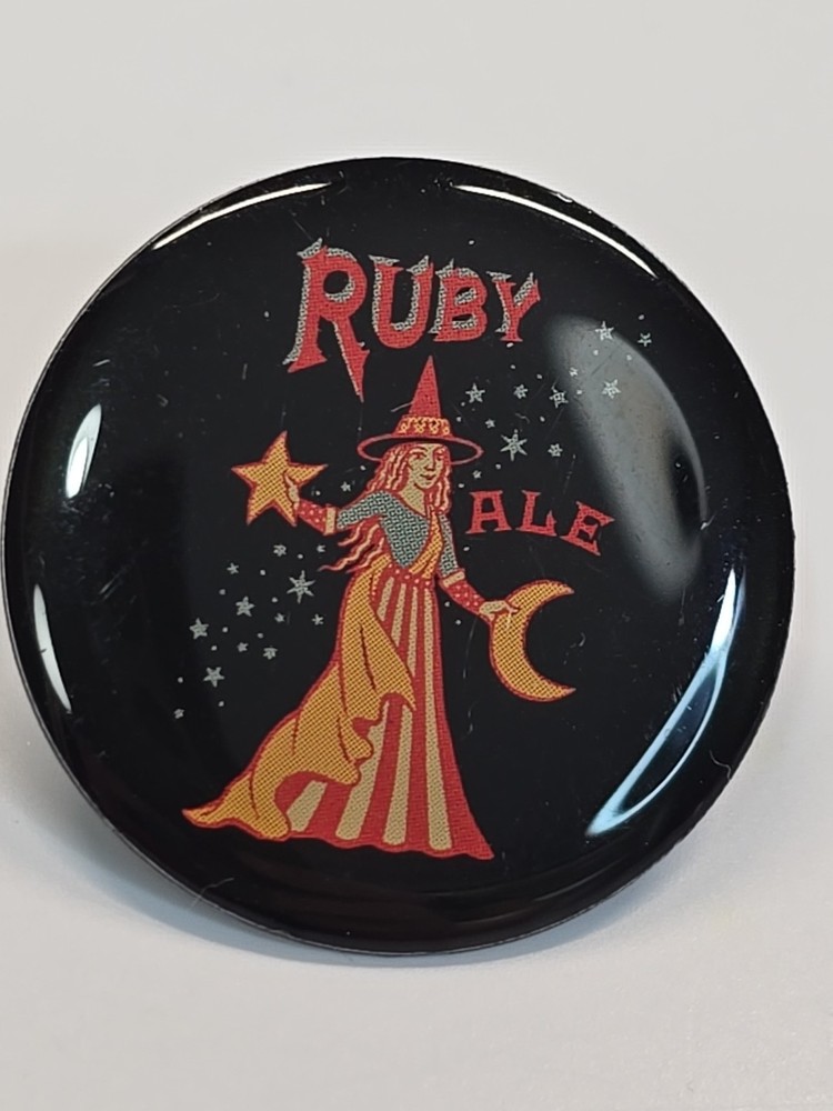 Ruby Ale Lapel Pin McMenamins Raspberry-focused