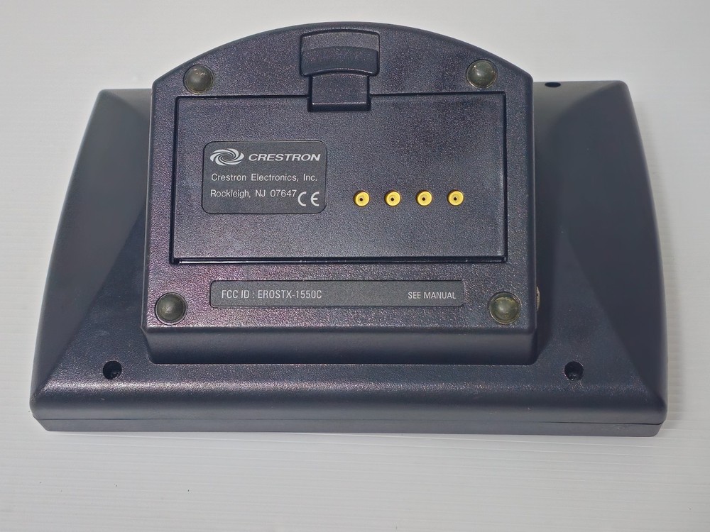 Crestron Touch Panel Control Screen Programmable Keypad Black Unit Untested