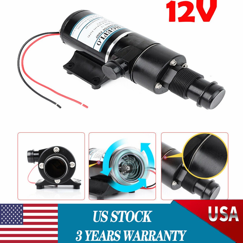 MACERATOR PUMP 12V- Waste/Toilet/Sewerage/Water/Marine/Boat/Caravan/RV 9.5A
