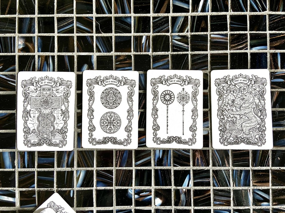 Magic Gate Tarot Deck & Guidebook, full deck, occult imagery, new shrink wrapped