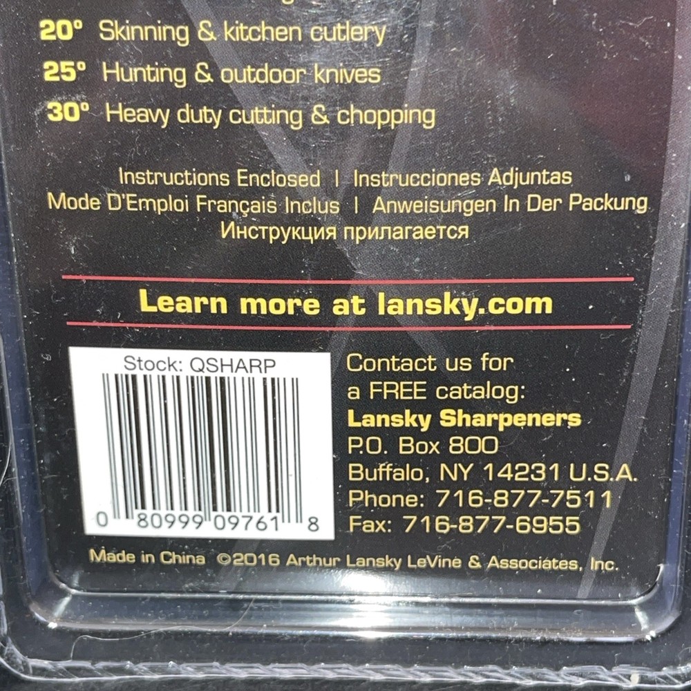 New Lansky QSHARP QuadSharp (LS09761) QSHARP