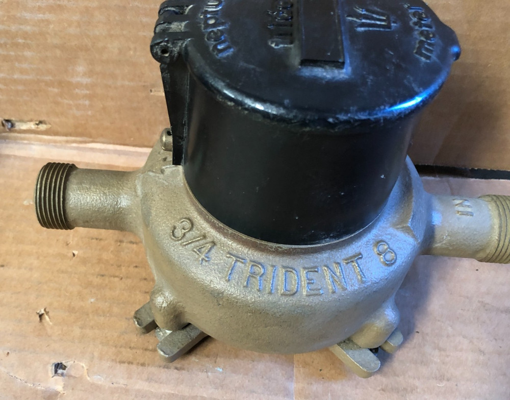 Neptune Trident 8 Water Meter 3/4" Brass