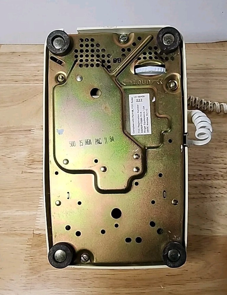 Pac Tel Rotary Desktop Telephone ITT