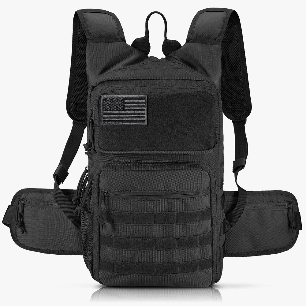 FRTKK Tactical Hydration Pack Lightweight Insulation Water Backpack Molle Hyd...