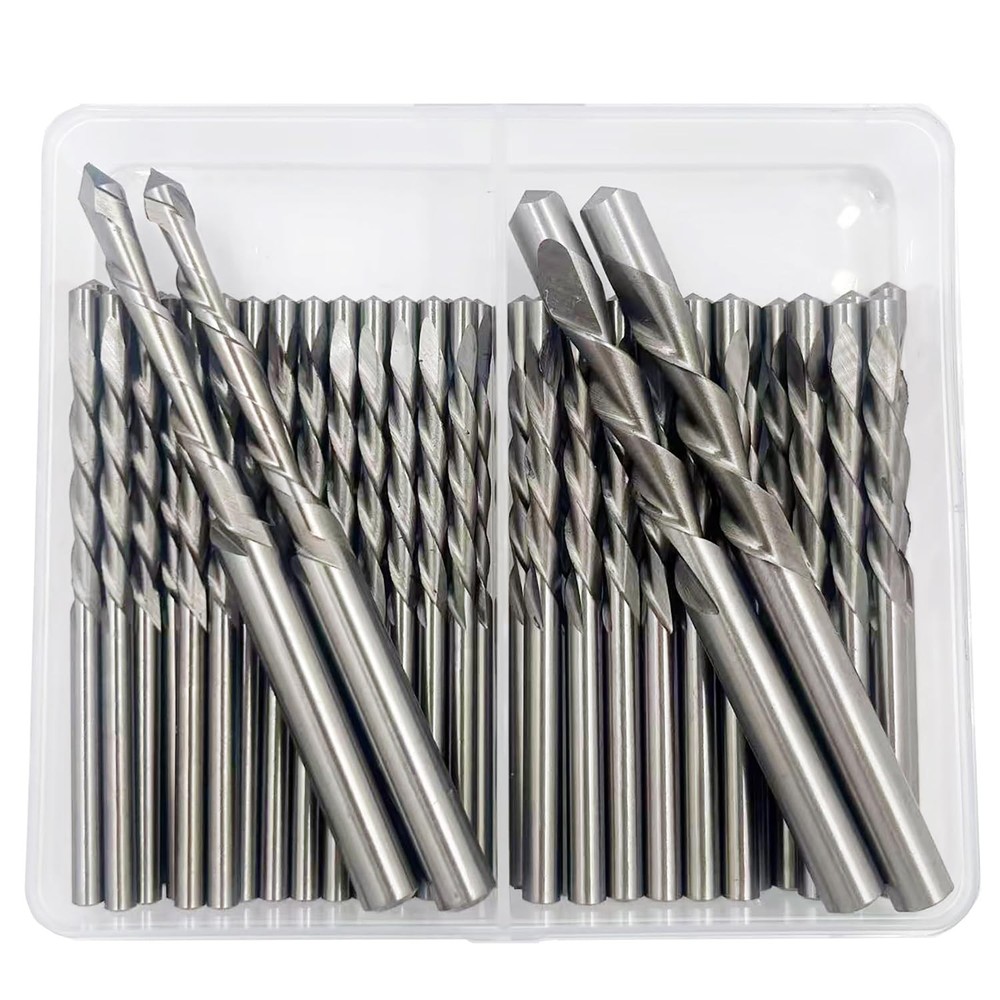 54 Pieces Drywall Cutting Tools Guide Point Cutting Bits（1/8“-5/32&