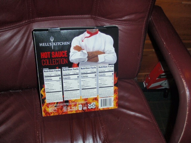 HELL'S KITCHEN hot sauce collection 4 bottle assortment NEW!