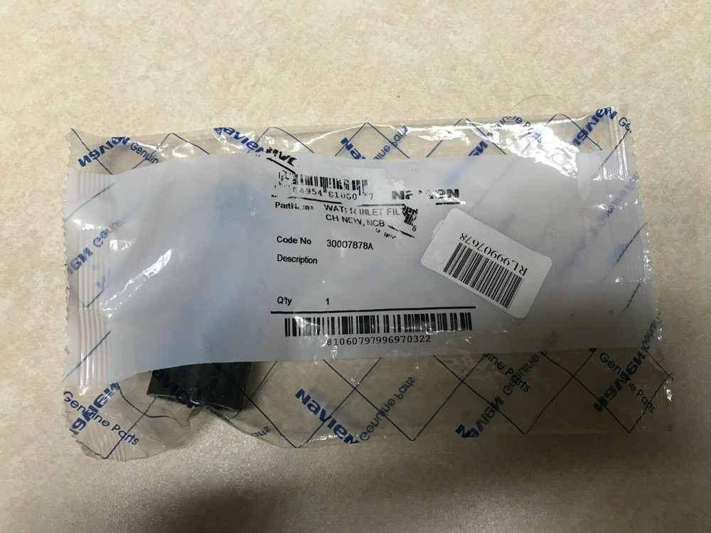 Navien 30007878A DHW Cold Water Filter, OEM Part