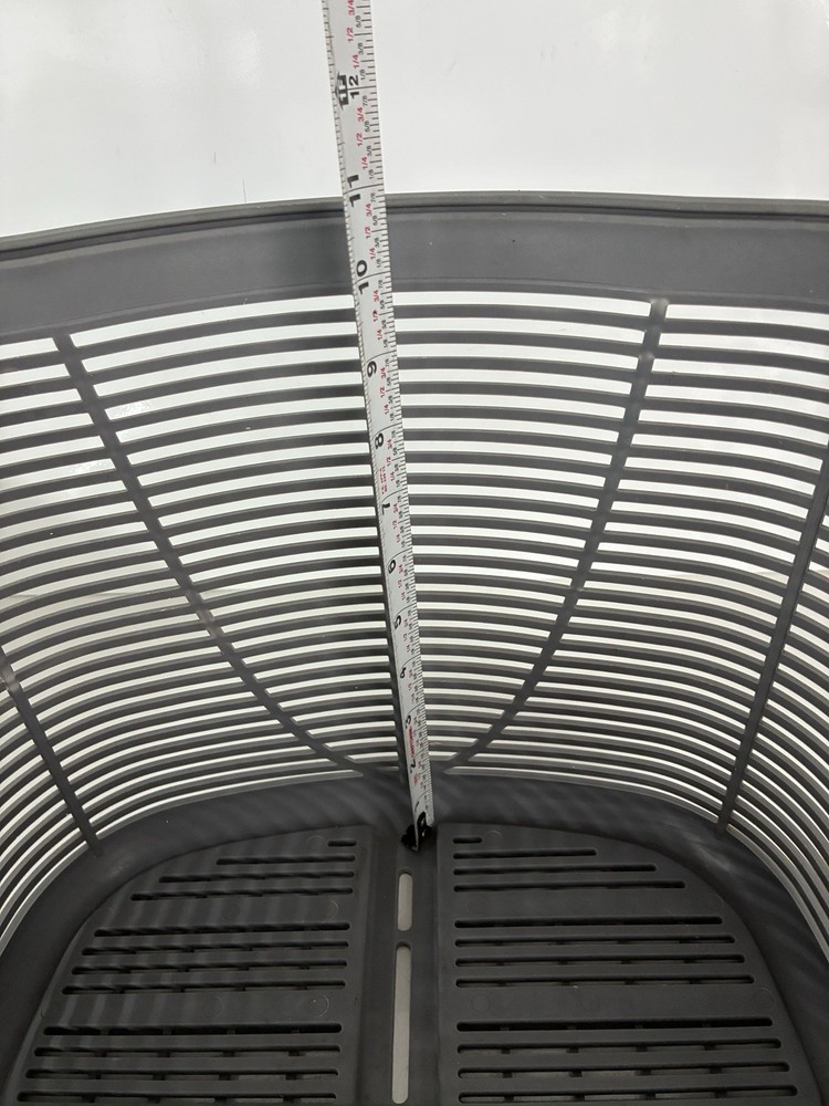 Flinger Grey Bike Basket With quick release adjustable mount system