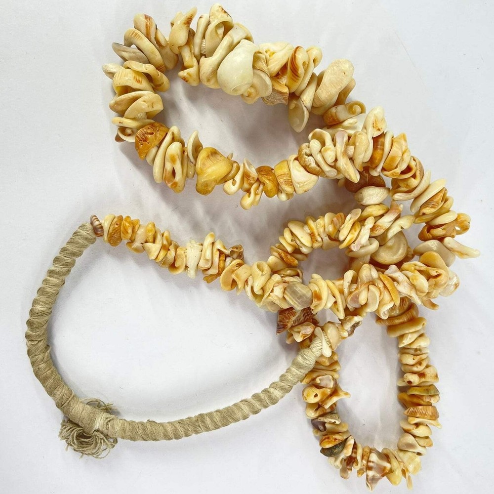 Mauritanian Shell Beads 30 Inch