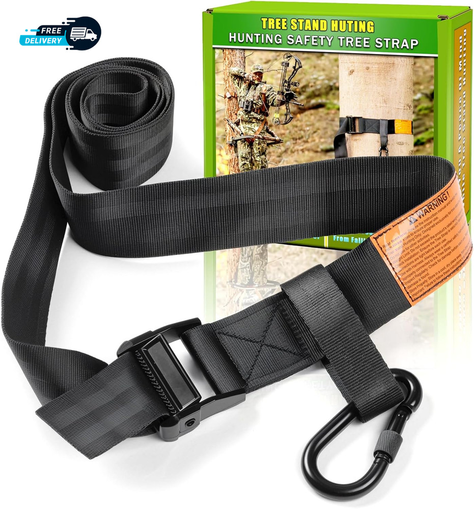 Tree Strap Hunting, Hunting Safety Harness Tree Strap, Tree Stand Safety Strap