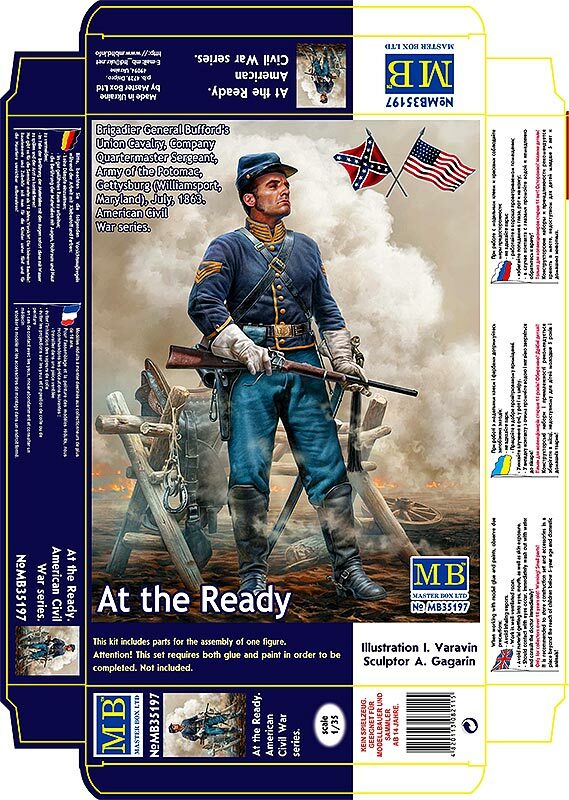 Master Box 35197 - 1/35 - Company Quartermaster Sergeant Brigadier General