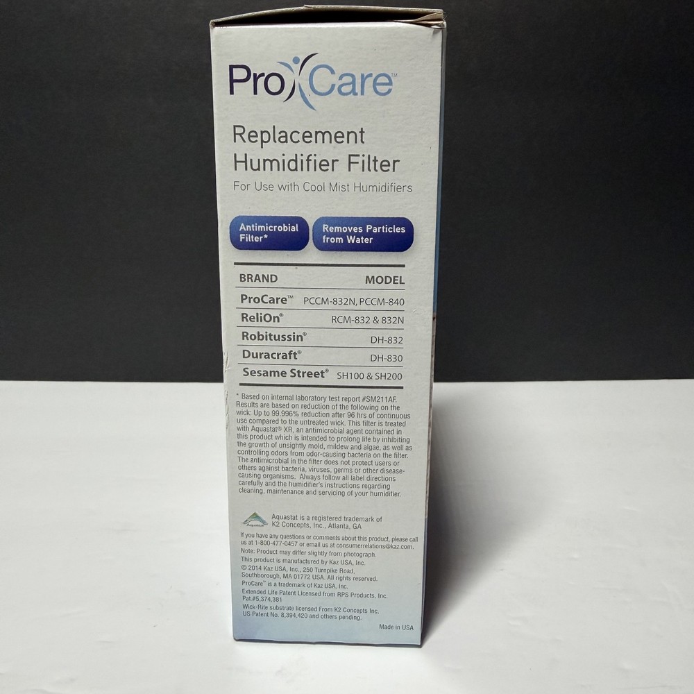 Pro Care Replacement Humidifier Filter PCWF813