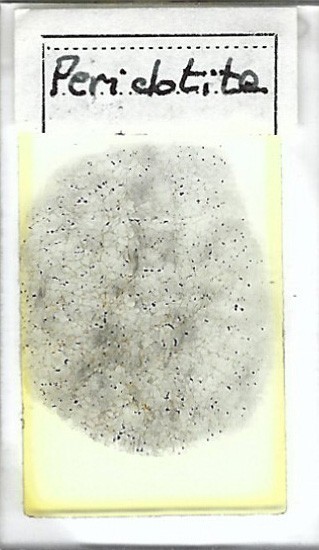 Peridotite Petrographic Microscope Slide (9-B)