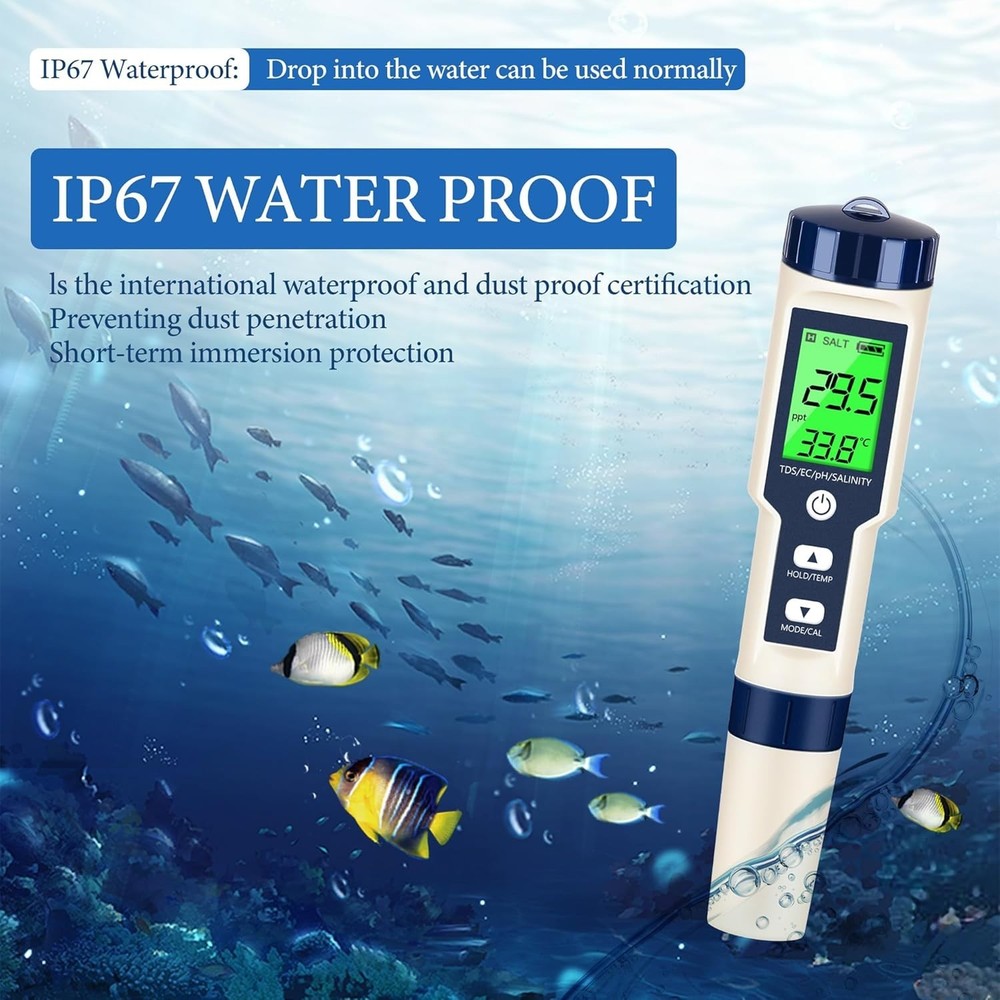 PH Temp EC & TDS Meter for Various Applications