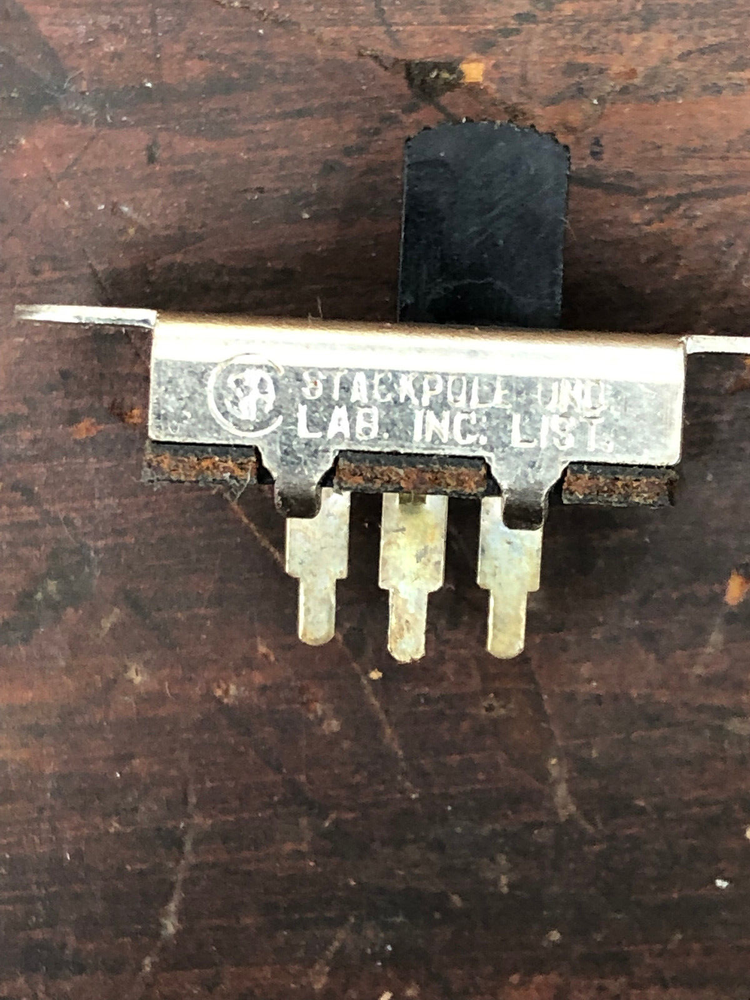 NOS - Lot of 10 Stackpole Slide Switch