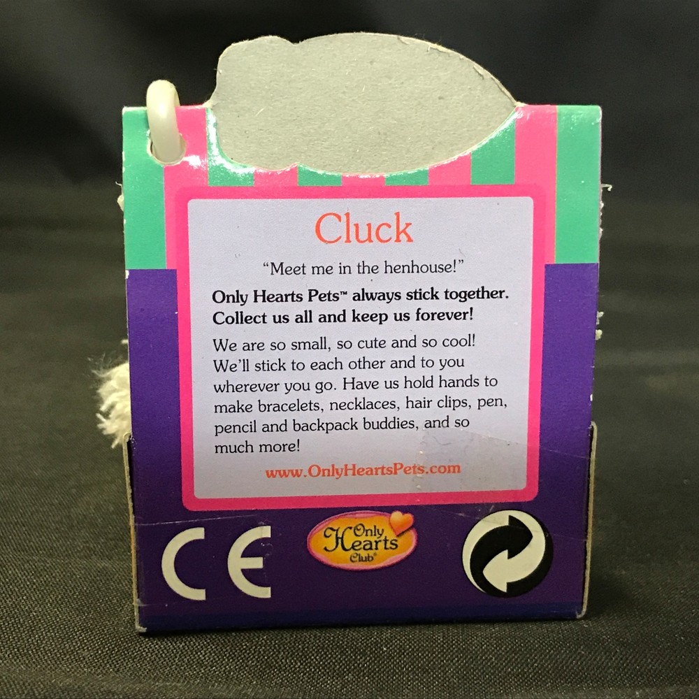 Only Hearts Pets W/Mini Pet Catalog & Key Chain ~ Cluck
