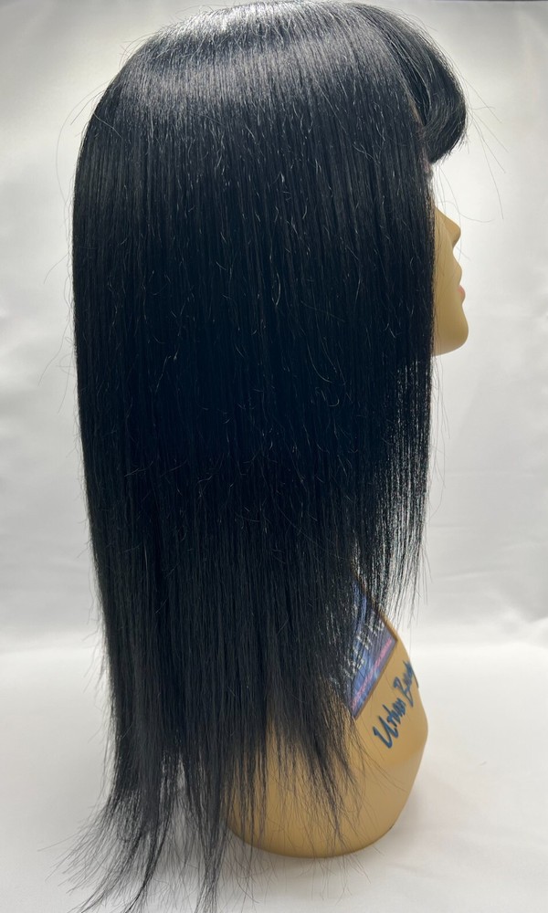 Human hair mannequin head