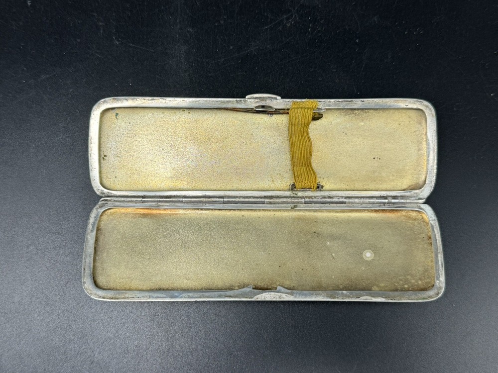 Vintage Germany 800 Silver Cigarette Case