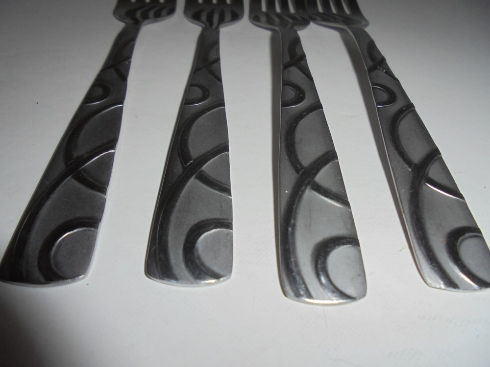 Cambridge Conquest 4 Dinner Forks Stainless Steel Flatware