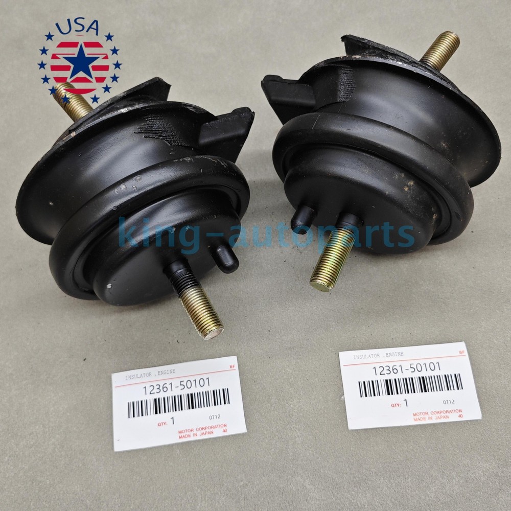 New Front Left + Right Engine Mounting Insulator 12361-50101 Fits Lexus LS400