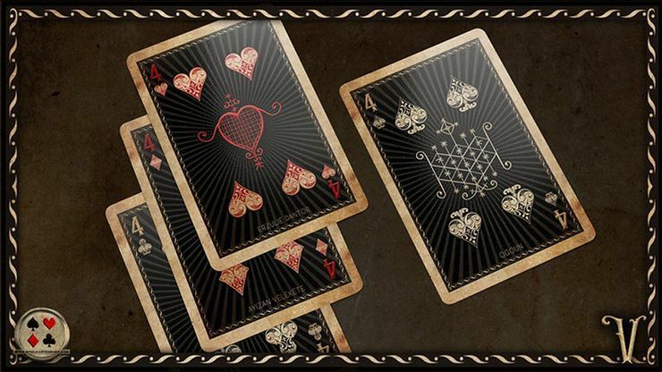 Voodoo Playing Cards Deck with tracking number