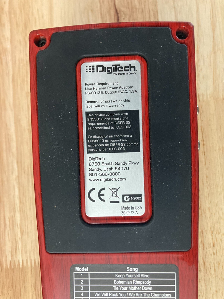 Digitech BRIAN MAY Red Special Multi Effects Guitar Pedal (New Open Box)