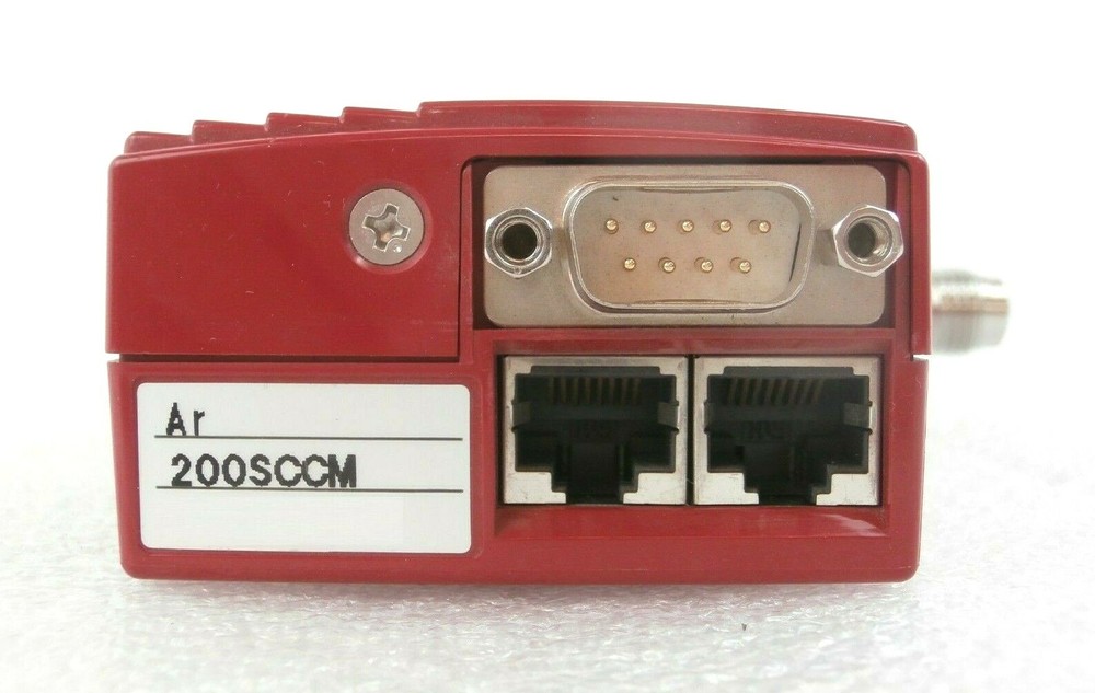 STEC SEC-V111DM Mass Flow Controller MFC SEC-V100 200 SCCM Ar Working Surplus