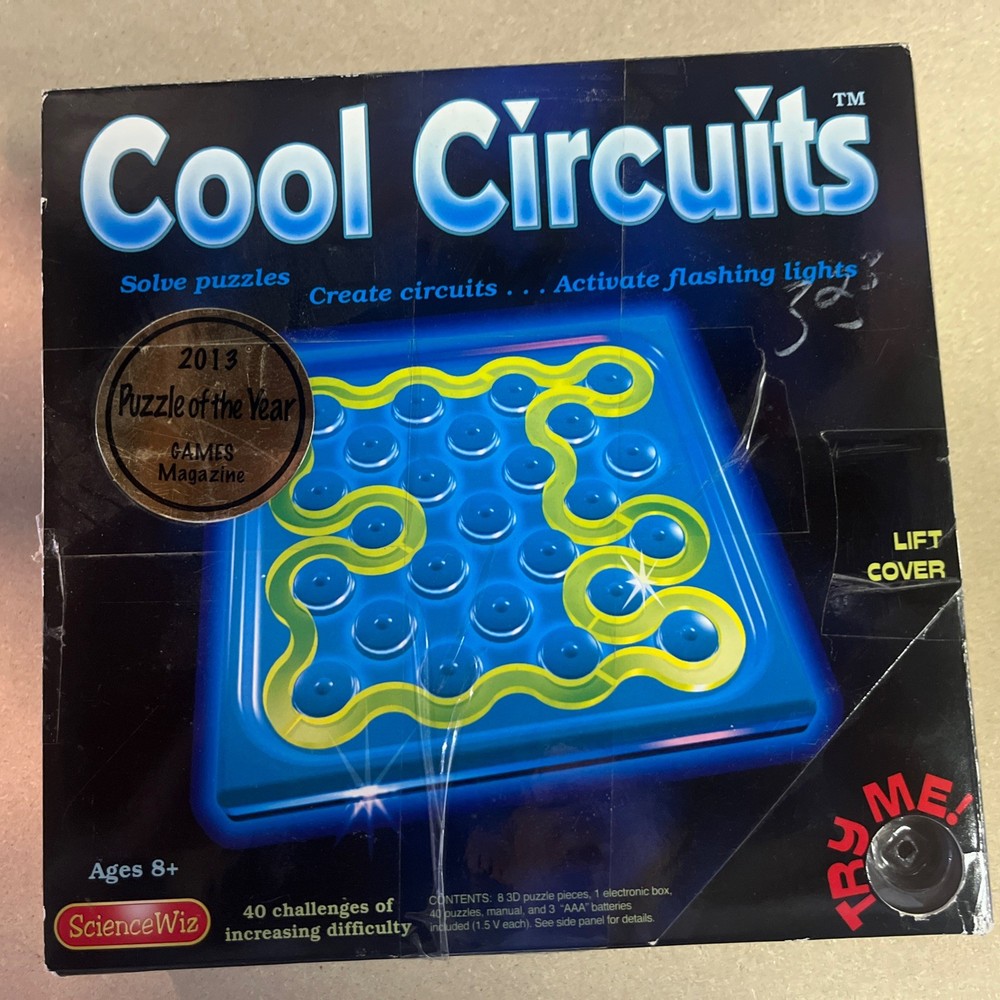 ScienceWiz Cool Circuits Puzzle Game