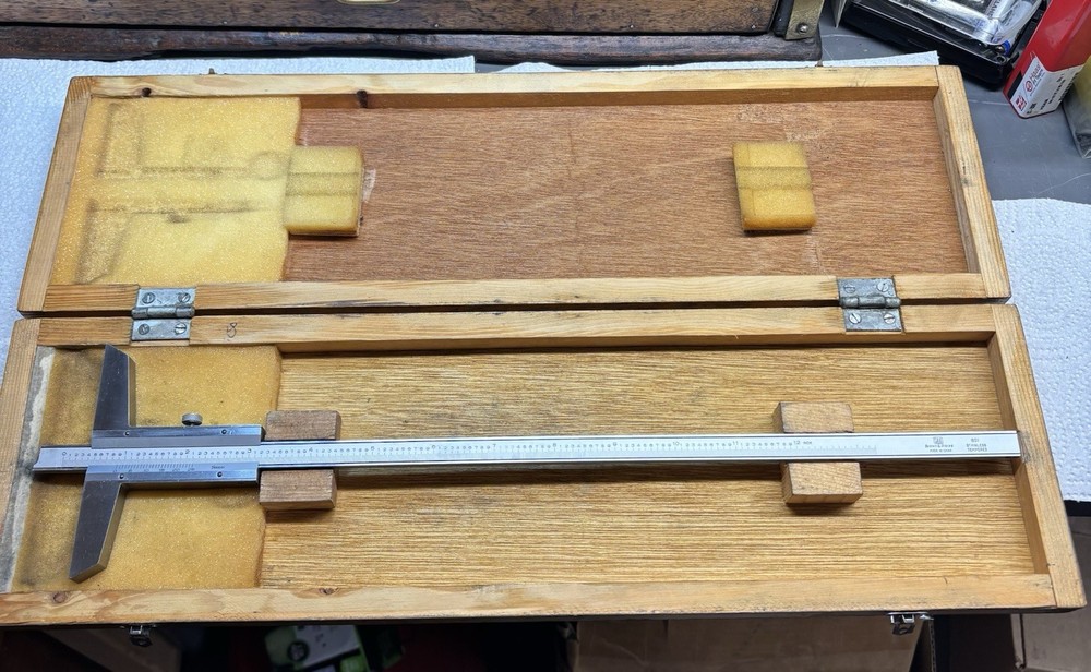 12” Caliper. Brown & Sharp. Both Included.