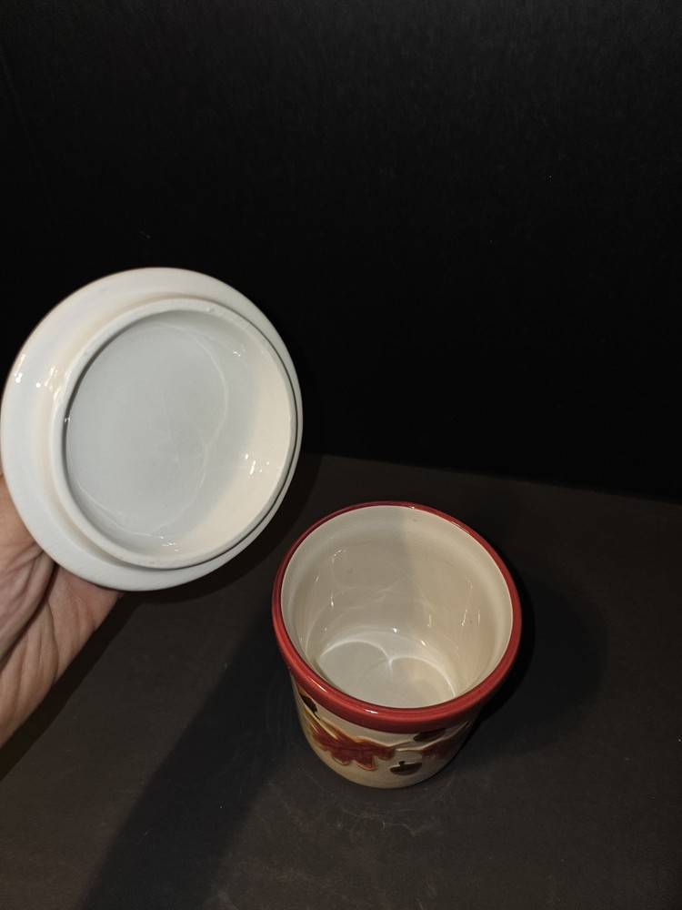 Fall Decorative Jar With Lid