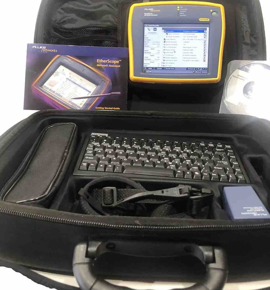 Fluke Networks EtherScope Series I Network Assistant w/ LAN WLAN & ITO Opts
