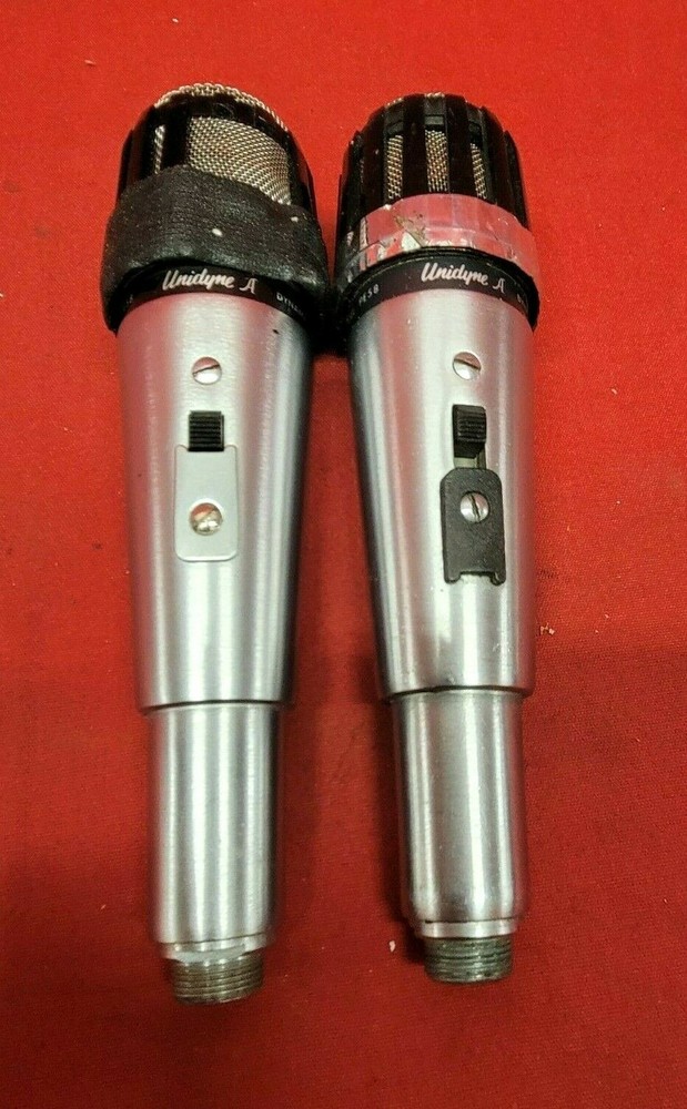 Shure Unidyne PE58 Dynamic Microphones