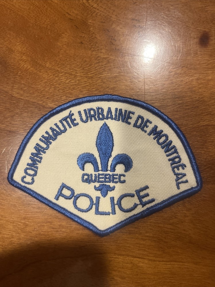 1990 Quebec, Canada Police Patch