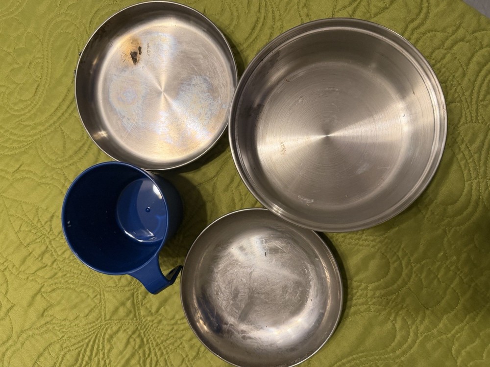 GSI Outdoors Stainless 4pc Cookset