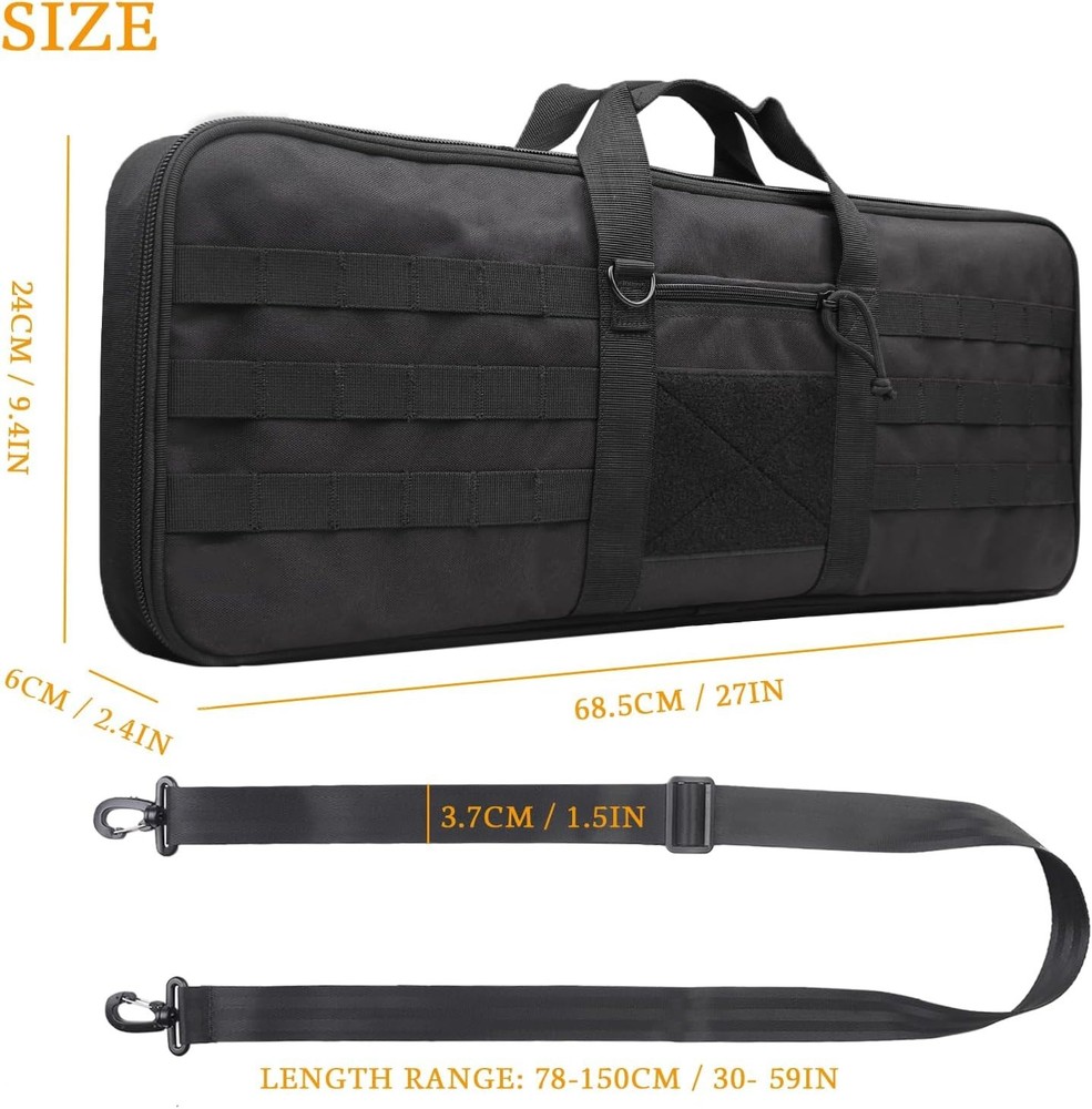 MOLLE Recurve Takedown Bow Case Fully Padded Case