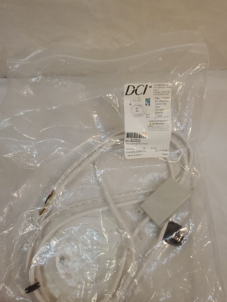 dci Replacement kit back rest sensor for new generation boards. #51902