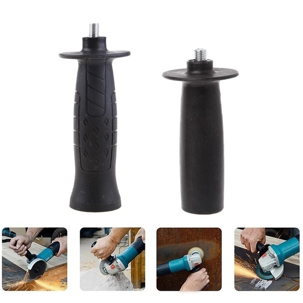 Side Handle Angle Grinder Handle Power Tools M10-113mm Metal Plastic Handle 1Pc