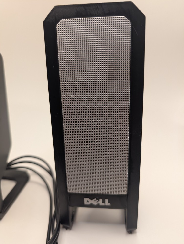 Dell A225 USB Powered Multimedia Black Computer Speakers Pre-owned Tested Work