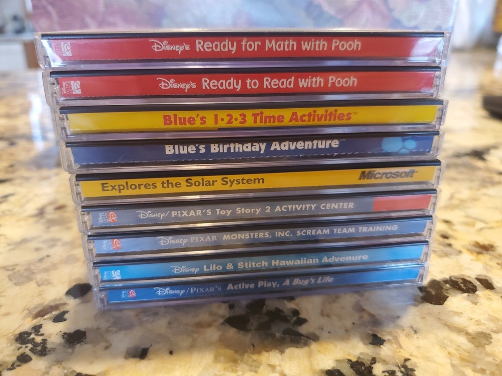 9 Disney Kids Educational Software Learning PC Games